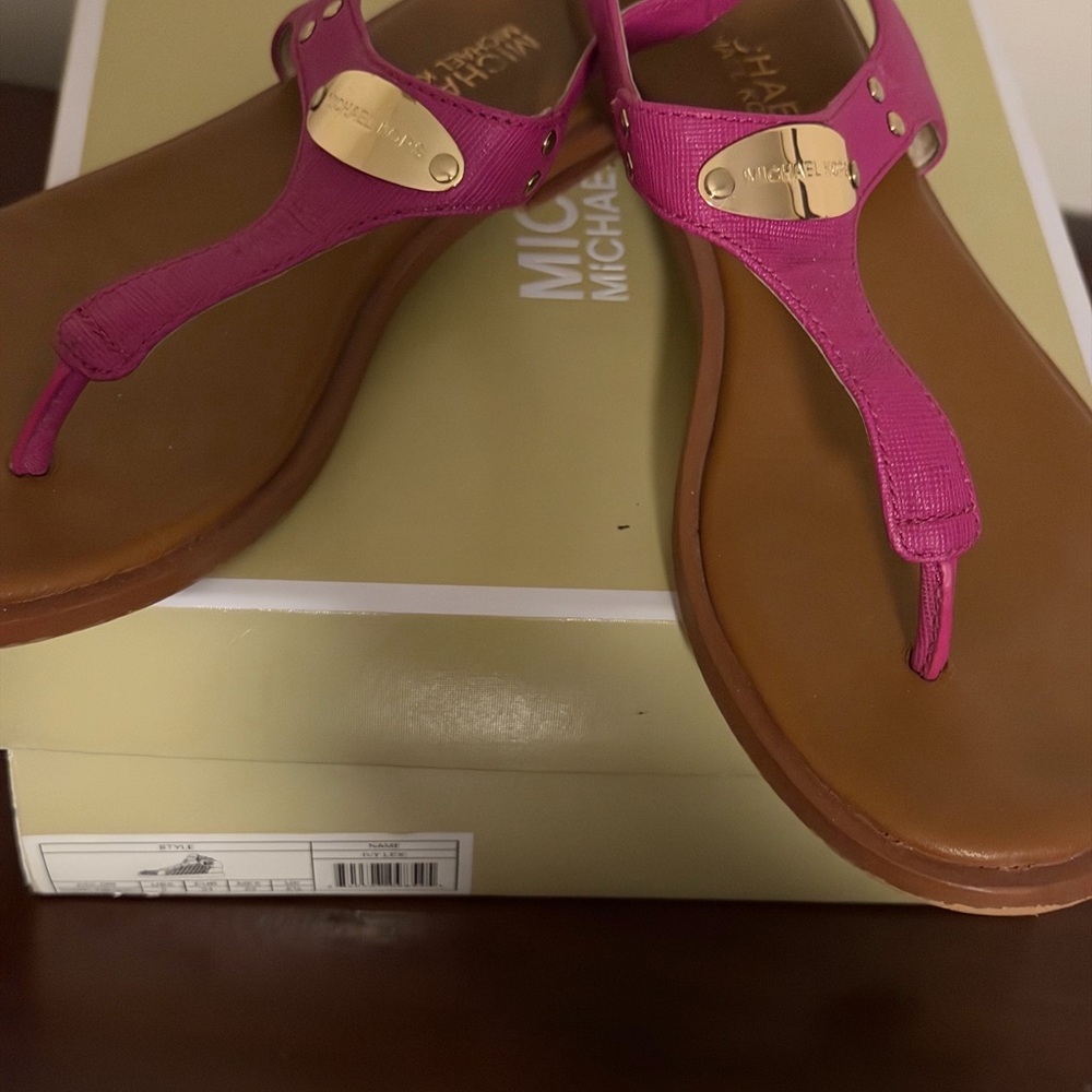 Michael Kors Fuchsia Sandals